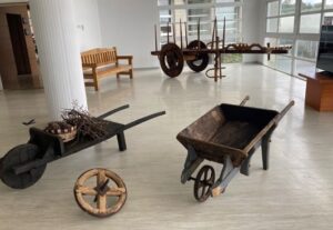 Museo do Campo e a Mecanización: A sala da roda e o carro